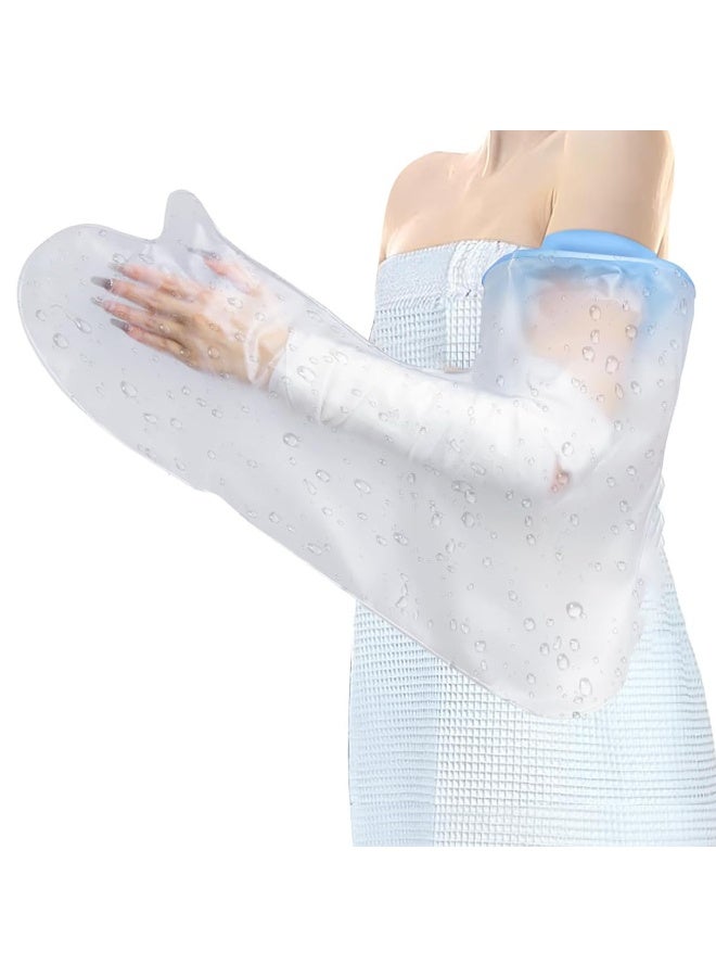 general Adult Long Arm Cast Cover for Shower - Waterproof Fracture Wound Protector Reusable Sealed Cast Bag for Bathing - Image 1